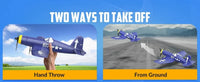 Thumbnail for F4U Corsair 400mm 3CH RC Fighter RTF (2.4G, Gyro Stabilizer, EPP Foam) - view 11