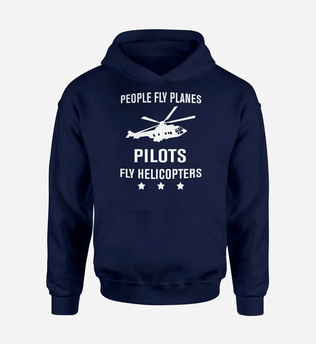 People Fly Planes Pilots Fly Hoodie - view 11
