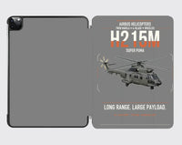 Thumbnail for Airbus H215M design on gray ipad tablet case