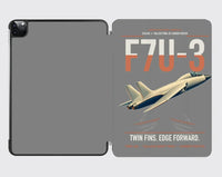 Thumbnail for F7U-3 Cutlass design on gray ipad tablet case
