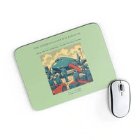 Thumbnail for VINTAGE G4453 - The Veteran's Last Walkaround - Designed Mouse Pads design on lightgreen rectangle