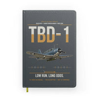 Thumbnail for TBD-1 Devastator design on gray notebook