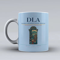 Thumbnail for International Airport DLA Mug design on light blue douala