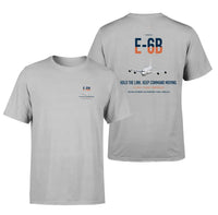 Thumbnail for E-6B Mercury design on light gray double-side t-shirt, double-side print
