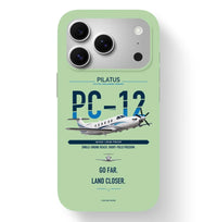 Thumbnail for PC-12 PRO Case design on light green iphone case