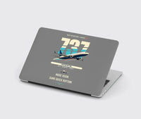Thumbnail for Boeing 737 MAX 9 design on gray MacBook case