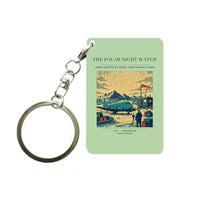 Thumbnail for VINTAGE G4357 - The Polar Night Watch - Designed Key Chain design on lightgreen