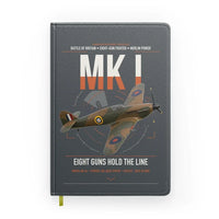 Thumbnail for Hawker Hurricane Mk I design on gray notebook