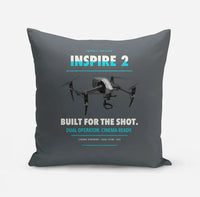 Thumbnail for DJI Inspire 2 design on gray pillow