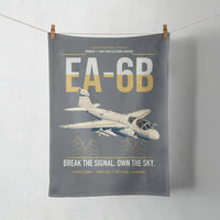 Thumbnail for EA-6B Prowler design on gray towel