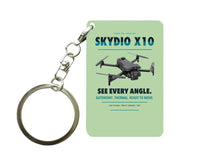 Thumbnail for Skydio X10 Key Chain design on light green key chain