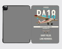 Thumbnail for Piper PA-18 Super Cub design on gray ipad tablet case