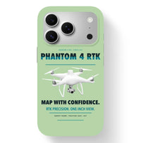 Thumbnail for DJI Phantom 4 RTK Case design on light green iphone case