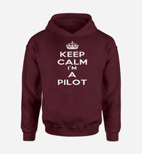 Thumbnail for Keep Calm I'm A Pilot Hoodie - view 4