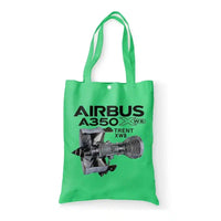 Thumbnail for Airbus A350 Tote Bag - view 8