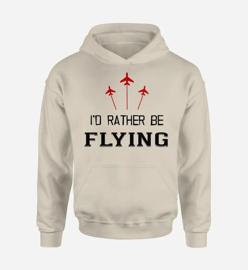 I'd Rather Be Flying Hoodie - view 7