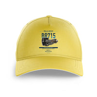 Thumbnail for BR715 design on yellow printed hat