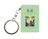 Thumbnail for Cataratas del Iguazu International Airport (IGR) design on light green key chain