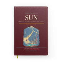 Thumbnail for Friedman Memorial Airport (SUN) design on dark red notebook