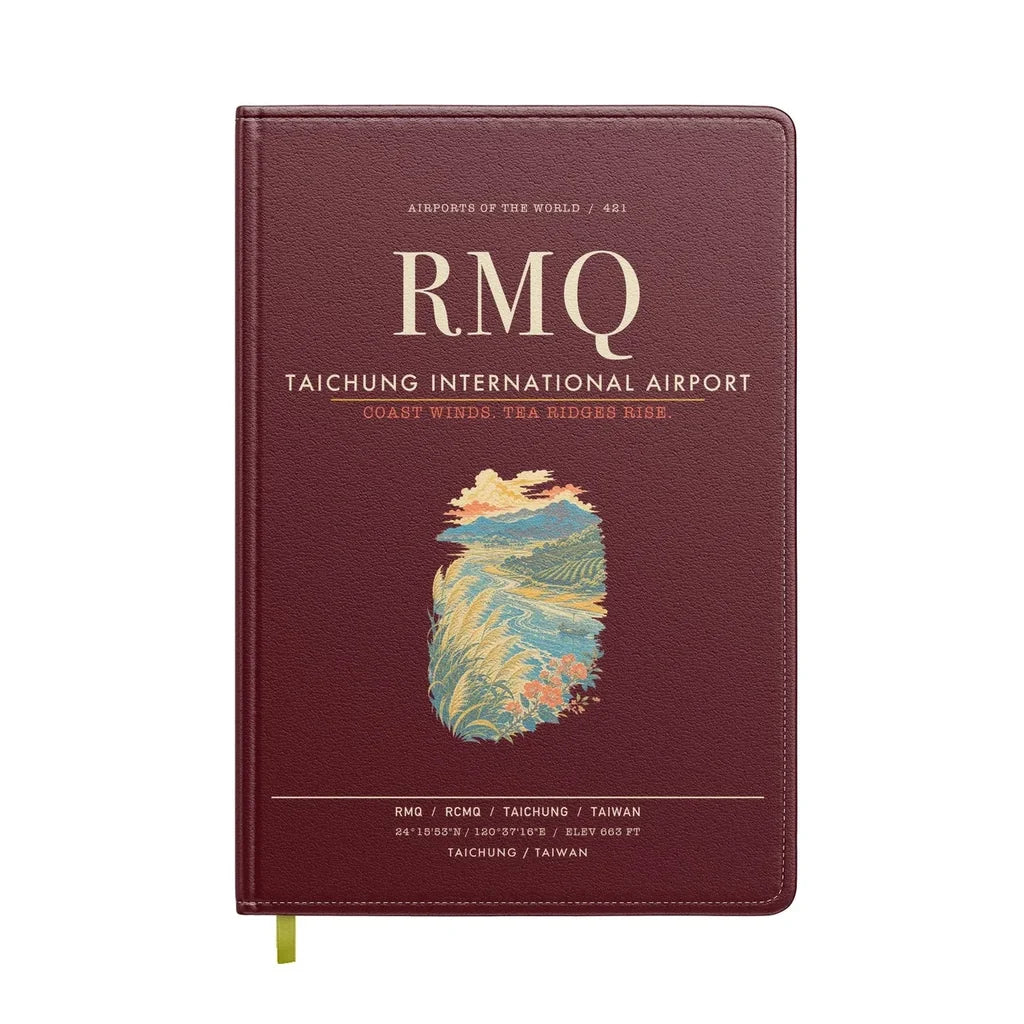 Taichung International Airport RMQ - Dark Red