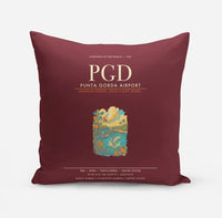 Thumbnail for Punta Gorda Airport PGD - Dark Red