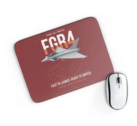 Thumbnail for Eurofighter Typhoon FGR4 design on dark red rectangle mouse pad
