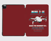 Thumbnail for DJI Mini 2 SE design on dark red ipad tablet case