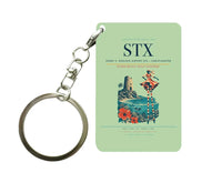 Thumbnail for Henry E. Rohlsen Airport (STX) design on light green key chain