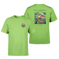 Thumbnail for VINTAGE G4013 - The Glider Hill - Double-Side T-Shirt design on lightgreen double side t shirt