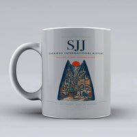 Thumbnail for Sarajevo International Airport SJJ Mug - Light Gray