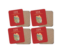 Thumbnail for Edinburgh Airport EDI - Firth Stone Heather Crest - Red