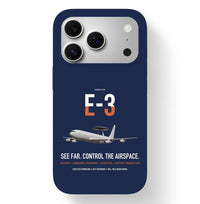 Thumbnail for E-3 Sentry AWACS design on navy blue magsafe iphone case, for iPhone 17 Pro
