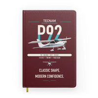 Thumbnail for Tecnam P92 Echo MkII design on dark red notebook