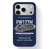 Thumbnail for PW127M Case design on navy blue iphone case