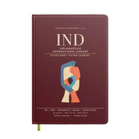Thumbnail for Indianapolis International Airport IND - Dark Red