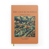 Thumbnail for VINTAGE G4043 - The Gold Rush Wings - Designed Notebooks design on orange