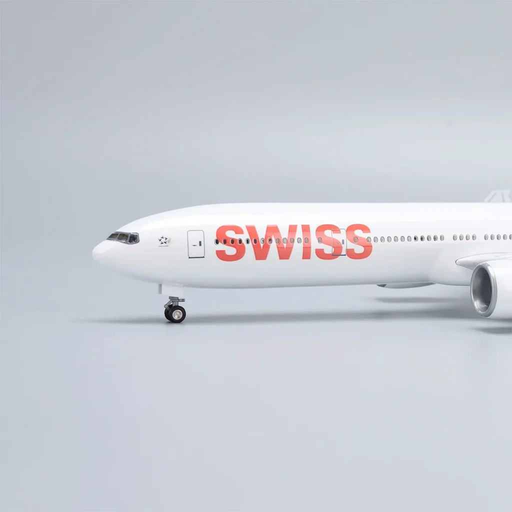 Swiss International Air Lines Boeing 777 Airplane Model (1/157 Scale 47cm) - view 12