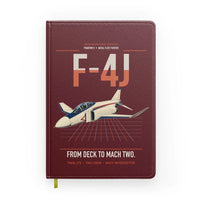 Thumbnail for F-4J Phantom II design on dark red notebook