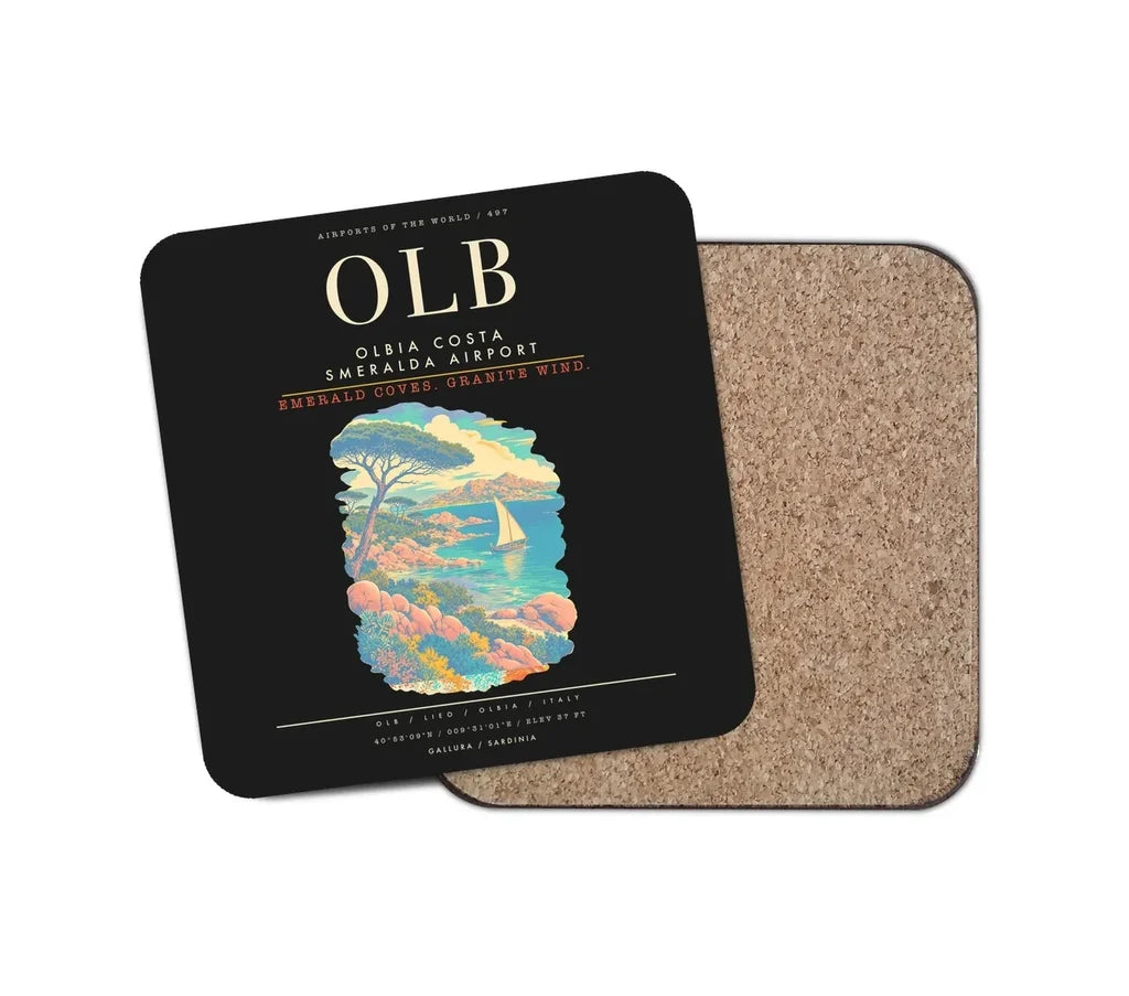 Olbia Costa Smeralda Airport OLB - Black