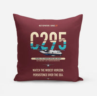 Thumbnail for Airbus C295 Maritime Surveillance Aircraft design on dark red pillow