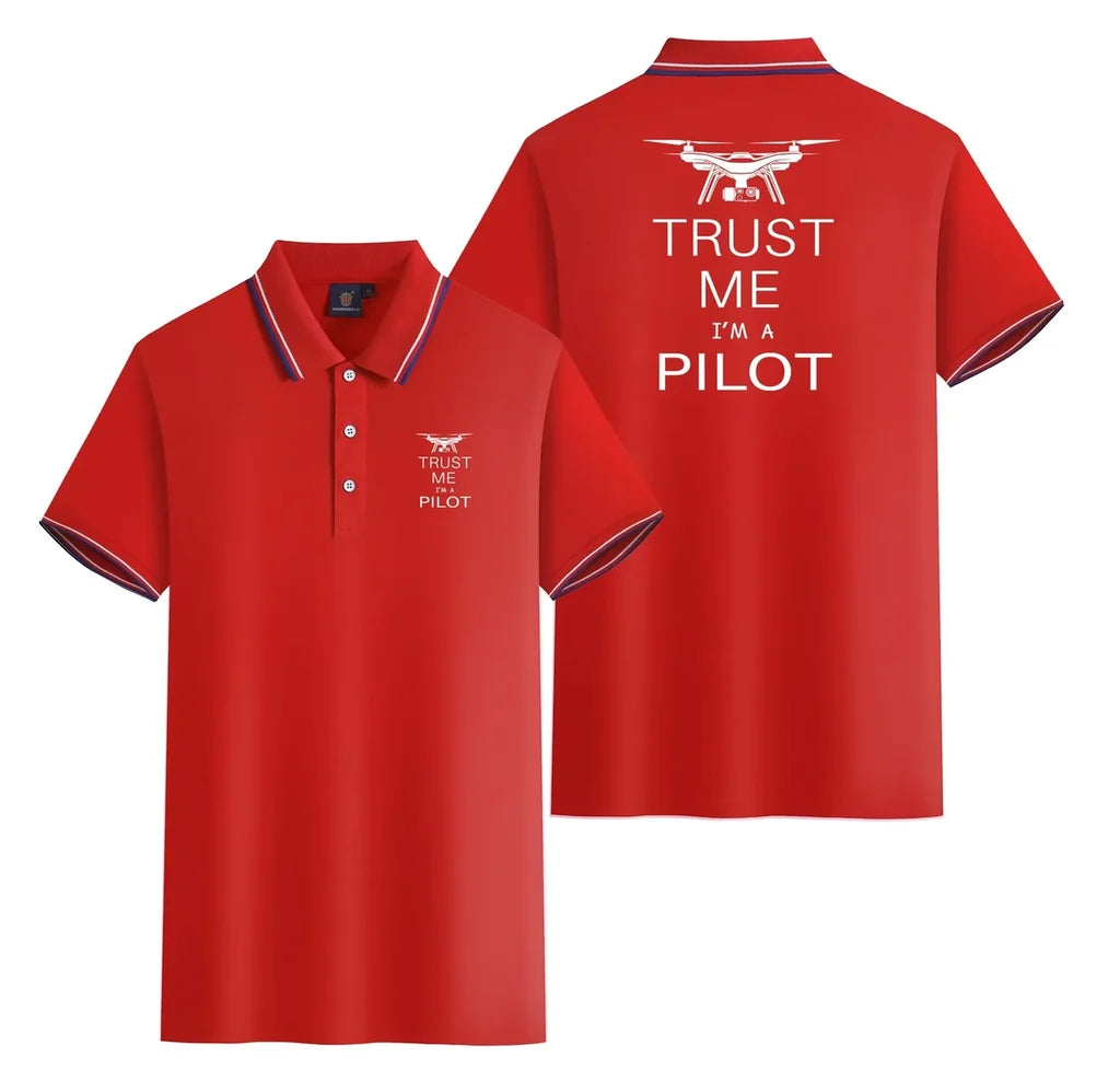 Customisable Drone Polo Shirt - view 12