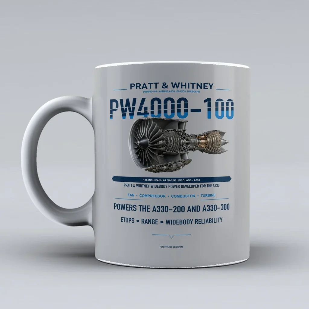 Mug design on light gray pw4000 100