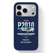 Thumbnail for Tecnam P2010 design on navy blue magsafe iphone case, for iPhone 17 Pro