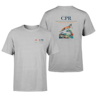 Thumbnail for Casper–Natrona County International Airport (CPR) design printed on light gray double-side t-shirt
