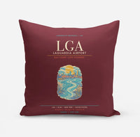 Thumbnail for New York LaGuardia Airport LGA - Dark Red