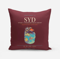 Thumbnail for Sydney Kingsford Smith Airport SYD - Dark Red