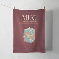 Thumbnail for Munich Airport MUC - Dark Red