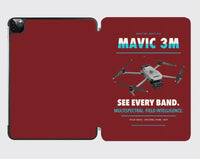 Thumbnail for DJI Mavic 3 Multispectral design on dark red ipad tablet case