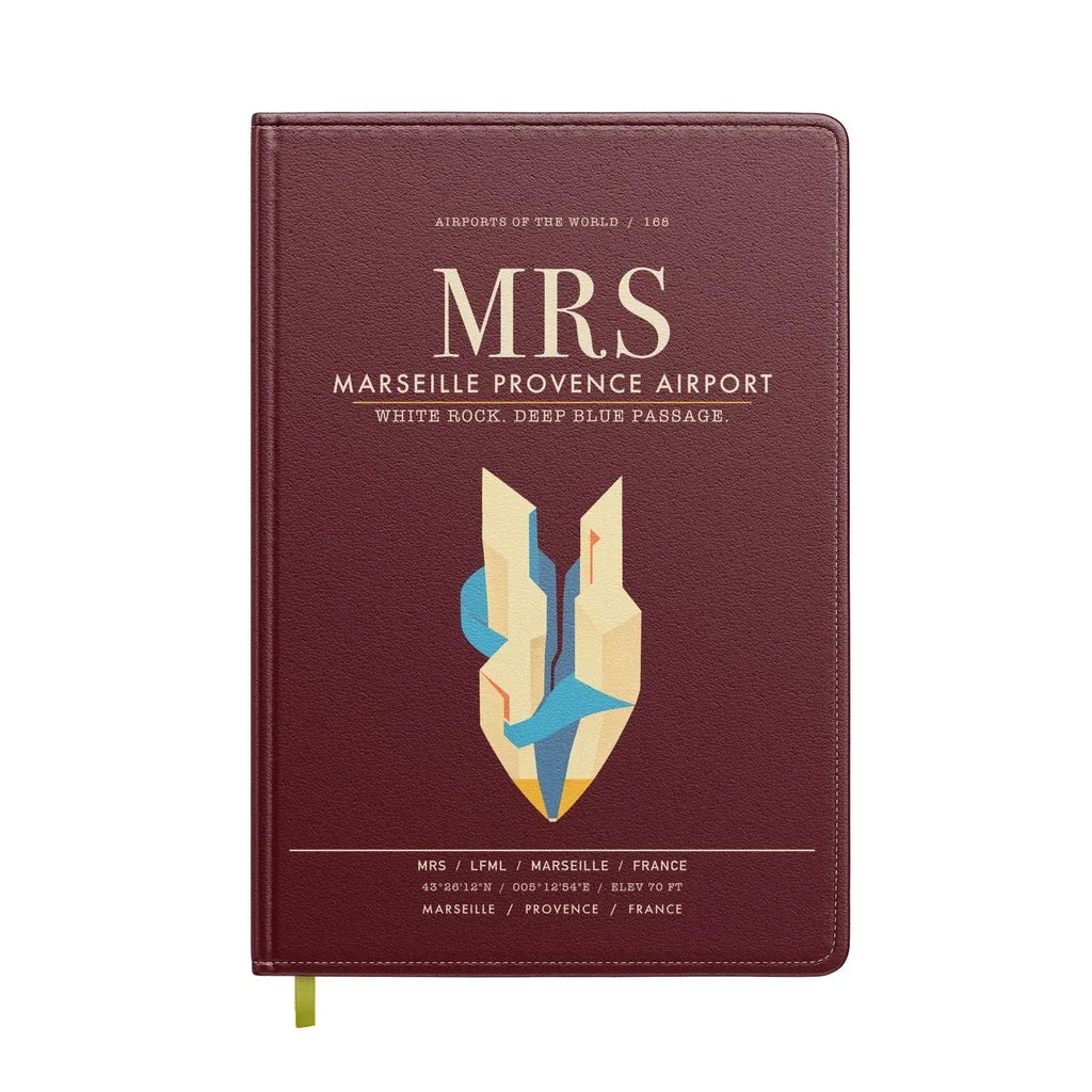 Marseille Provence Airport MRS - Dark Red