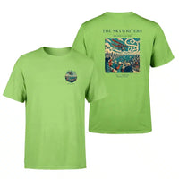 Thumbnail for VINTAGE G4036 - The Skywriters - Double-Side T-Shirt design on lightgreen double side t shirt